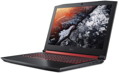 Acer Nitro 5 (AN515-52-75WJ) - 15.6" FullHD IPS, Core i7-8750H, 8GB, 1TB HDD, nVidia GeForce GTX 1060 6GB, Linux - Fekete Gamer Laptop