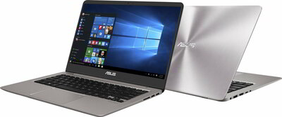 Asus ZenBook UX410UA 14.0" FullHD, Core i7-8550U, 8GB, 256GB SSD, Microsoft Windows 10 Home - Ezüst Ultrabook Laptop