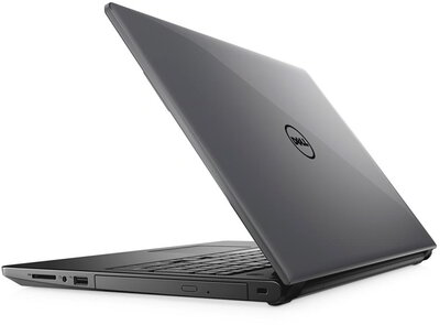 Dell Inspiron 3567 - 15.6" HD Pixelhibás, Core i3-7020U, 4GB, 1TB HDD, DVD író, Linux - Szürke Laptop 3 év garanciával