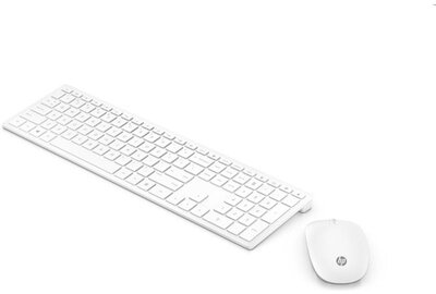 HP Vezeték nélküli Billentyűzet + Optikai egér Pavilion 800 - Fehér színben