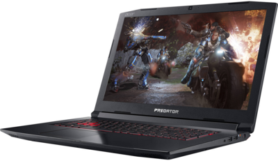 Acer Predator Helios 300 (PH317-52-799P) - 17.3" FullHD IPS, Core i7-8750H, 16GB, 1TB HDD, nVidia GeForce GTX 1060 6GB, Linux - Fekete Gamer Laptop 3 év garanciával