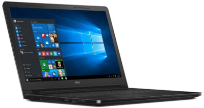 Dell Inspiron 3573 - 15.6" HD, Celeron DualCore N4000, 4GB, 500GB,Microsoft Windows 10 Home - Fekete Laptop 3 év garanciával (verzió)