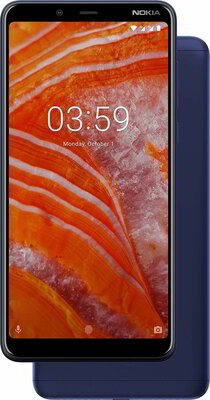 Nokia 3.1 Plus Dual SIM Okostelefon - Szürke