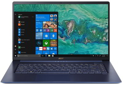 Acer Swift 5 (SF515-51T-77E6) - 15.6" FullHD IPS TOUCH, Core i7-8565U, 8GB, 512GB SSD, Microsoft Windows 10 Home - Kék Ultrabook Laptop 3 év garanciával