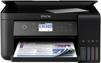 EPSON Tintasugaras nyomtató - EcoTank L6160 (A4, MFP,színes, 4800x1200 DPI, 33 lap/perc,duplex,USB/LAN/Wifi/Wifi Direct)