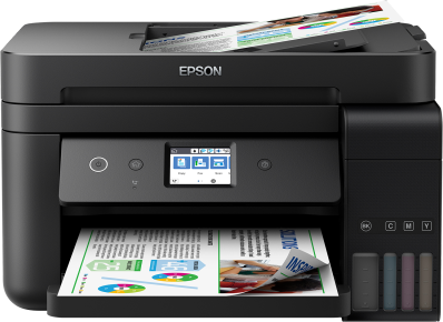 EPSON Tintasugaras nyomtató - EcoTank L6190 (A4, MFP, színes,4800x1200 DPI,33 lap/perc, duplex, ADF, USB/LAN/Wifi)