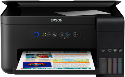EPSON Tintasugaras nyomtató - EcoTank L4150 (A4, MFP, színes, 5760x1440 DPI, 33 lap/perc, USB/Wifi/Wifi Direct)