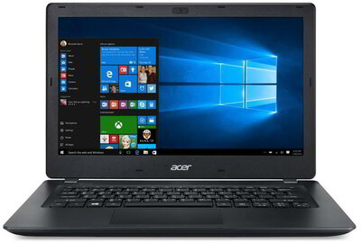 Acer TravelMate P2 (TMP238-G2-M-34RS) - 13.3" FullHD IPS, Core i3-7130U, 4GB, 256GB SSD, Linux - Fekete Ultravékony Üzleti Laptop