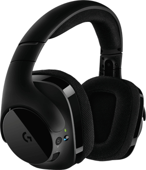 LOGITECH Fejhallgató G533 Wireless DTS 7.1 Mikrofon Gaming