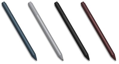 Microsoft Surface Pen v4 - Stylus - Wireless - Bluetooth - Vörös-Burgundy - for Surface Pro, Surface Book
