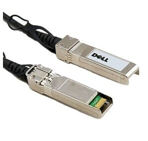 DELL EMC hálózati kábel - SFP+ to SFP+, 10GbE, Copper Twinax Direct Attach Cable, 5 Méter - Kit.