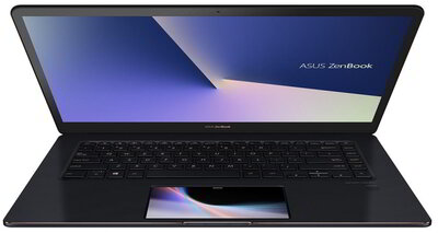 Asus ZenBook Pro 15 (UX580GE) - 15.6" UHD, Core i9-8950HK, 16GB, 512GB SSD, GeForce GTX 1050Ti 4GB, Microsoft Windows 10 Home - Kék Ultrabook Laptop