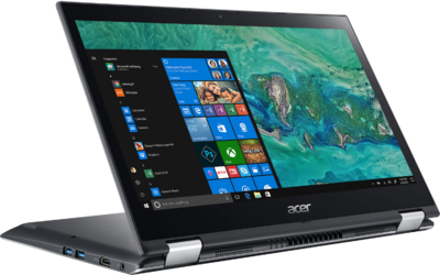 Acer Spin 3 2in1 (SP314-52-359F) - 14.0" FullHD IPS TOUCH, Core i3-8145U, 4GB, 128GB SSD, Microsoft Windows 10 Home - Szürke Átalakítható Laptop