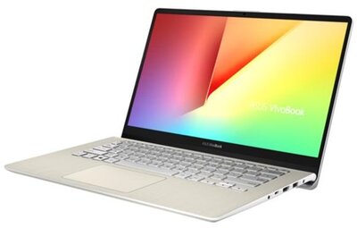 Asus VivoBook S14 (S430FN) - 14.0" FullHD, Core i7-8565U, 8GB, 256GB SSD, nVidia GeForce MX150 2GB, Microsoft Windows 10 Home - Arany Ultravékony Laptop