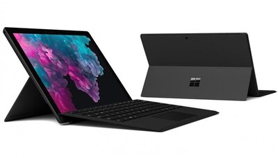 Microsoft Surface Pro 6 - 12.3" (2736x1824) - Core i7-8650U, 8GB, 256GB SSD, Microsoft Windows 10 Professional - Fekete Üzleti Tablet