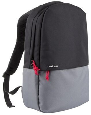 NATEC GENESIS Laptop hátizsák - GAUR BLACK GREY backpack 15.6"