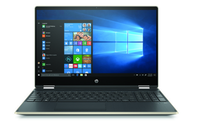 HP Pavilion x360 2in1 15-DQ0003NH - 15.6" FullHD IPS TOUCH, Core i5-8265U, 8GB, 256GB SSD, AMD Radeon 535 2GB, Microsoft Windows 10 Home - Arany Átalakítható Laptop 3 év garanciával