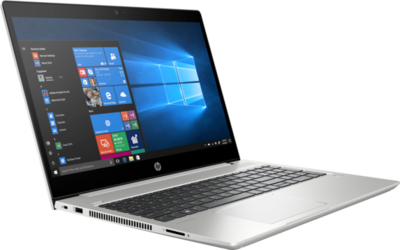 HP ProBook 450 G6 - 15.6" FullHD, Core i5-8265U, 8GB, 256GB SSD, nVidie GeForce MX130 2GB, Microsoft Windows 10 Professional - Ezüst Üzleti Laptop 3 év garanciával