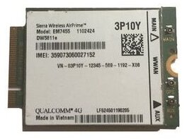 DELL 4G/LTE Modem (Wireless 5811 Card 4G/LTE) - Latitude 5XX0 és 7XX0 szériához