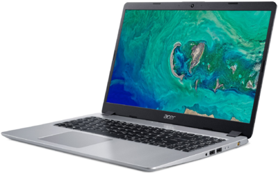 Acer Aspire 5 (A515-52G-54YE) - 15.6" FullHD IPS, Core i5-8265U, 4GB, 1TB HDD, nVidia GeForce MX250 2GB, Linux - Ezüst Laptop