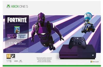 Microsoft Konzol Xbox One S 1TB + Fortnite Battle Royale Special Edition