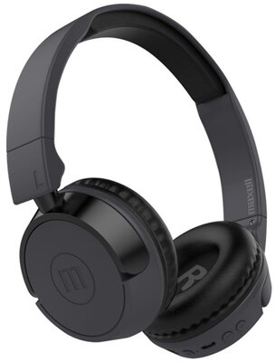 MAXELL Bluetooth headset fejhallgató, Smilo, összehajtható, fekete