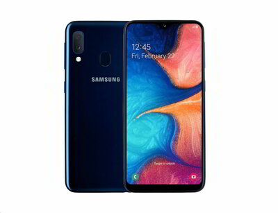 Samsung Galaxy A20e DualSIM Kártyafüggetlen Okostelefon - Kék (Android)