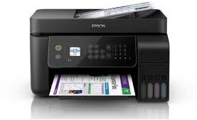 EPSON L5190 Tintasugaras multifunkciós nyomtató - A4, MFP, színes, 5760x1440 DPI, 33 lap/perc, ADF, USB/LAN/Wifi, ult. tintakap.