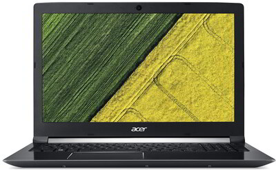 Acer Aspire 7 (A715-72G-73QB) - 15.6" FullHD IPS, Core i7-8750H, 8GB, 120GB SSD+ 1TB HDD, nVidia GeForce GTX 1050Ti 4GB, DOS - Fekete Gamer Laptop (verzió)