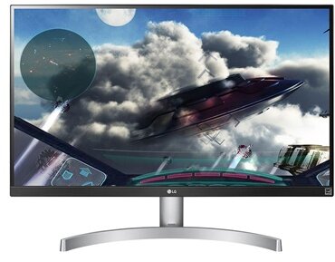 LG 27UL600-W UHD Monitor - 27" UHD (3840x2160), 16:9, 350 cd/m2, 5ms, HDMIx2, DisplayPort, hangszóró, VESA DisplayHDR400