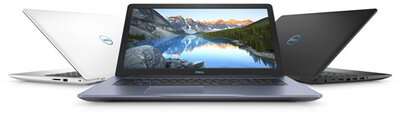 Dell G3 Gaming Laptop 3579 - 15.6" FullHD IPS, Core i5-8300H, 8GB, 1TB HDD, nVidia GeForce GTX 1050 4GB, Microsoft Windows 10 Professional - Fekete Gamer Laptop 3 év garanciával (verzió)
