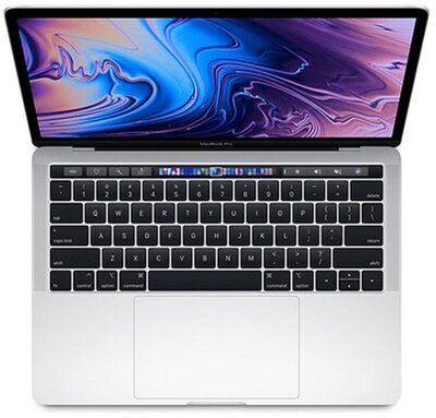 Apple MacBook Pro (2019) - 13.3" Retina Display, Touch Bar & ID, Core i5, 8GB, 128GB SSD, MacOS Mojave - Ezüst Laptop