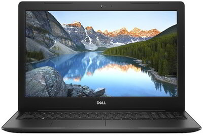 Dell Inspiron 15 (3580) - 15.6" FullHD, Core i7-8565U, 8GB, 256GB SSD, DVD író, AMD Radeon 520 2GB, Microsoft Windows 10 Home - Fekete Laptop 3 év garanciával (verzió)
