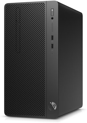 HP 290 G2 MT - Intel Core i3-8100, 4GB, 256GB SSD, DOS - Fekete Torony Házas Asztali Számítógép 3 év garanciával