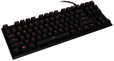 HYPERX Vezetékes Billentyűzet Alloy FPS Pro MX Blue Mechanikus USB - Amerikai angol kiosztású