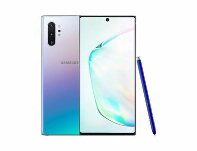 Samsung Galaxy Note10+ 256GB (SM-N975) DualSIM Kártyafüggetlen Okostelefon - Fénylő Prizma (Android)