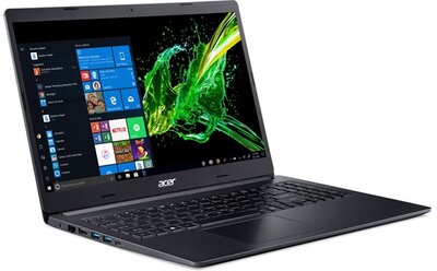 Acer Aspire 5 (A515-54G-501R) - 15.6" FullHD IPS, Core i5-10210U, 8GB, 256GB SSD, nVidia GeForce MX250 2GB, Linux - Fekete Laptop 3 év garanciával