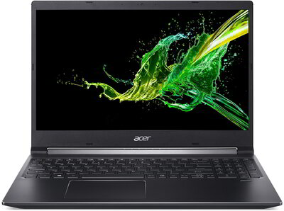 Acer Aspire 7 (A715-74G-57QF) - 15.6" FullHD IPS, Core i5-9300H, 8GB, 1TB HDD, nVidia GeForce GTX 1050 3GB, Linux - Fekete Gamer Laptop 3 év garanciával