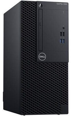 Dell Optiplex 3070 MT - Intel Core i3-9100 (3.6 GHz), 8GB, 1TB HDD, Linux - Torony házas asztali számítógép 3 év garanciával