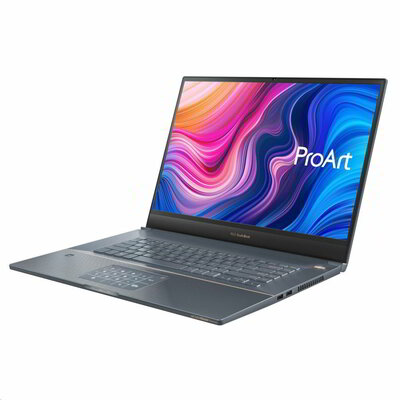Asus ProArt StudioBook Pro 17 (W700G3T) - 17.0" WUXGA, Xeon E-2276M, 32GB, 2x512GB SSD, nVidia Quadro RTX 3000 Max-Q 6GB, Microsoft Windows 10 Professional - Szürke Üzleti Laptop (Grafikus munkaállomás)