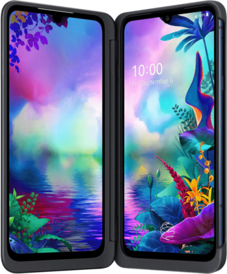 LG G8X ThinQ DualScreen 6GB/128GB DualSIM Kártyafüggetlen Okostelefon - Fekete (Android)