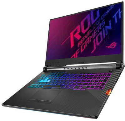 Asus ROG Strix SCAR III (G731) - 17.3" FullHD 120Hz, Core i7-9750H, 16GB, 512GB SSD, nVidia GeForce RTX 2070 8GB, DOS - Fekete Brutális Gamer Laptop