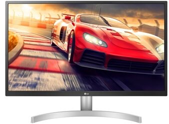 LG 27UL500-W IPS Monitor - 27" UHD (3840x2160), 16:9, 300 cd/m2, 5ms, HDMIx2, DisplayPort, Hangszóró, HDR10