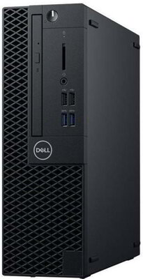 Dell Optiplex 3070 PC - Intel Core i3-9100 (3.6 GHz), 4GB, 128GB SSD, Linux - SFF házas asztali számítógép 3 év garanciával