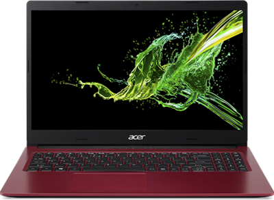 Acer Aspire 3 (A315-54-35AC) - 15.6" FullHD, Core i3-8145U, 4GB, 1TB HDD, Microsoft Windows 10 Professional - Piros Laptop 3 év garanciával - WOMEN'S TOP (verzió)