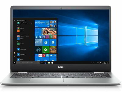Dell Inspiron 15 (5593) - 15.6" FullHD, Core i5-1035G1, 4GB, 256GB SSD+ 1TB HDD, Microsoft Windows 10 Home - Ezüst Laptop 3 év garanciával (verzió)