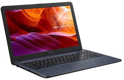Asus VivoBook (X543UA) - 15.6" FullHD, Core i5-8250U, 8GB, 256GB SSD, DVD író, Microsoft Windows 10 Home - Szürke Laptop