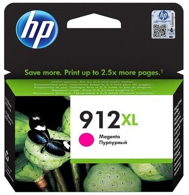 HP Gyári Tintapatron 3YL82AE (HP No912XL) Officejet, magenta, 825/oldal