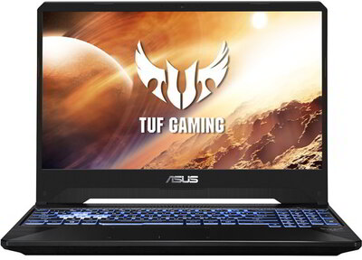 Asus TUF Gaming FX505 - 15.6" FullHD 120Hz, AMD Ryzen 7-3750H, 8GB, 512GB SSD, nVidia GeForce GTX 1650 4GB, DOS - Fekete Gamer Laptop