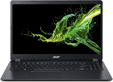 Acer Aspire 5 (A515-54G-55N1) - 15.6" FullHD IPS, Core i5-10210U, 4GB, 512GB SSD + 2TB HDD, nVidia GeForce MX250 2GB, Linux - Fekete Laptop 3 év garanciával (verzió)